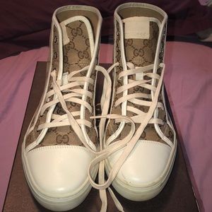 Authentic Gucci Hi Top sneakers